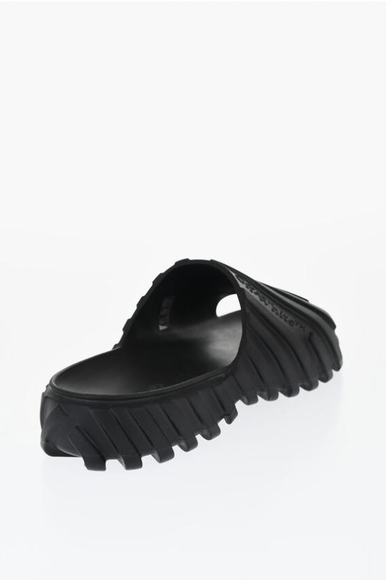  오프화이트 뮬/슬리퍼 OMIC018S24MAT0011010 Black - OFF WHITE