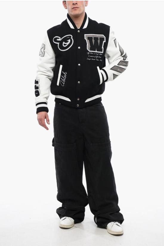  오프화이트 베스트 OMJA122C99LEA0021010 Black - OFF WHITE