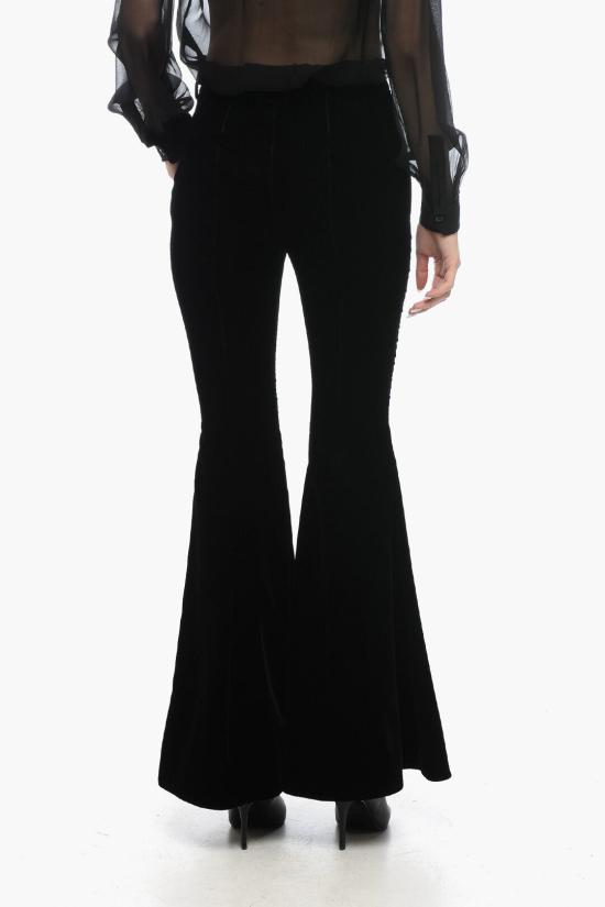  생로랑 스트레이트 팬츠 731723 Y525R 1000 Black - SAINT LAURENT