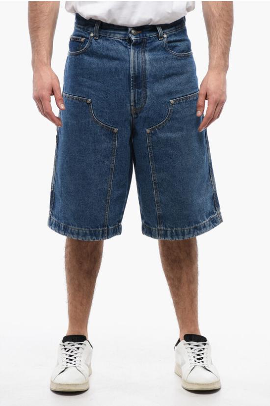  팜앤젤스 데님 숏팬츠 PMYC005R24DEN0014010 Blue