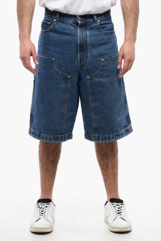  팜앤젤스 데님 숏팬츠 PMYC005R24DEN0014010 Blue