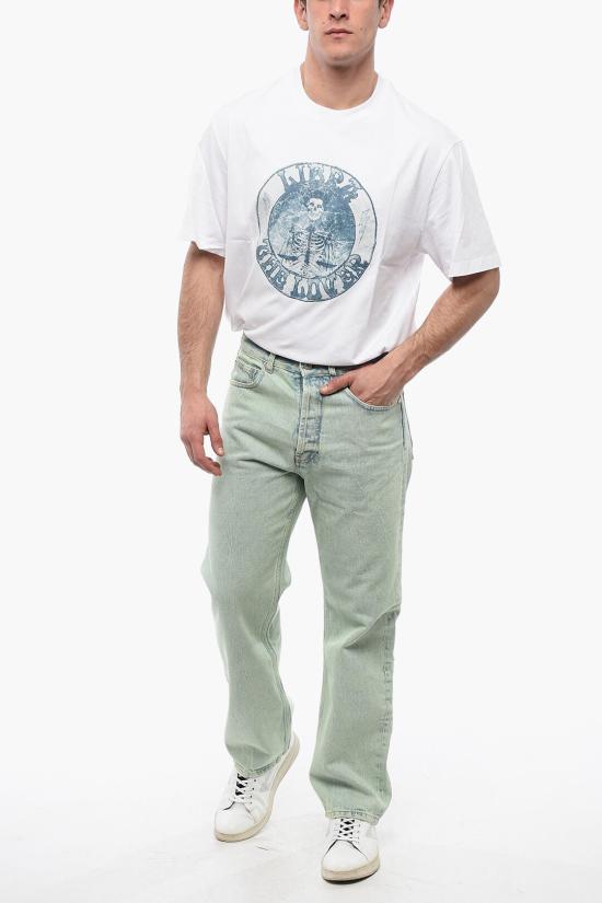  팜앤젤스 데님 팬츠 PMYA040S24DEN001 5103 Light blue - PALM ANGELS