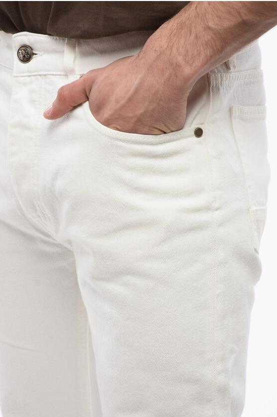  팜앤젤스 데님 팬츠 PMYA039R24DEN002 0310 White - PALM ANGELS