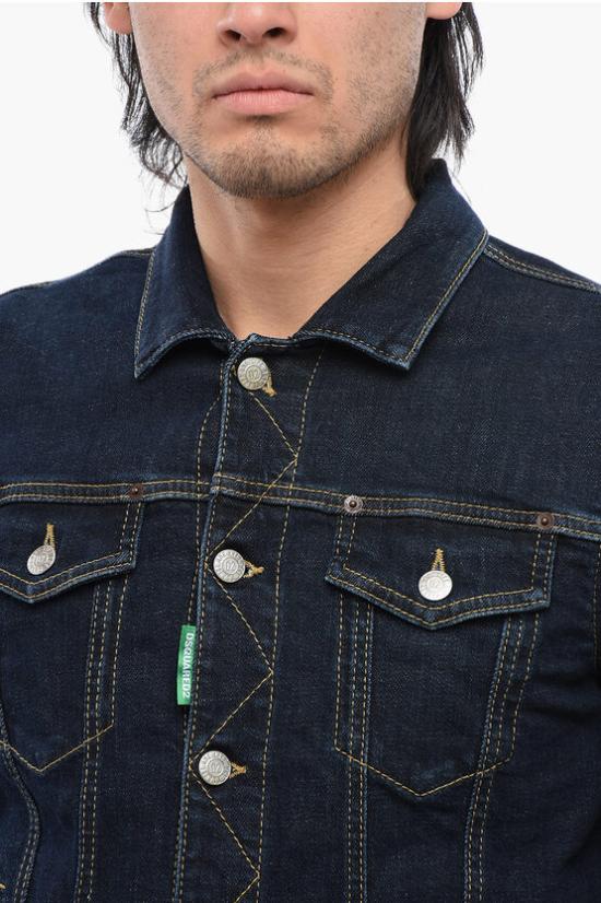  디스퀘어드2 데님 자켓 S78AN0055 S30838 470 Blue - DSQUARED2