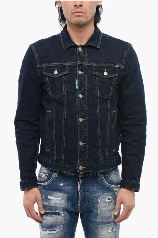  디스퀘어드2 데님 자켓 S78AN0055 S30838 470 Blue