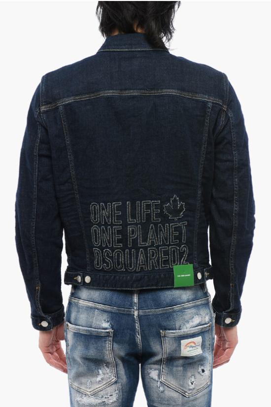  디스퀘어드2 데님 자켓 S78AN0055 S30838 470 Blue - DSQUARED2