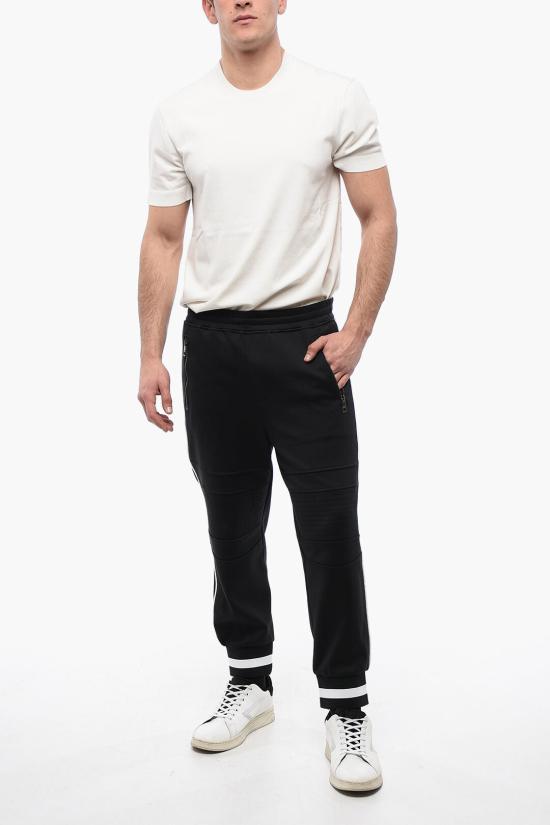  닐바렛 스트레이트 팬츠 MY71097L Y544 002N Black - NEIL BARRETT