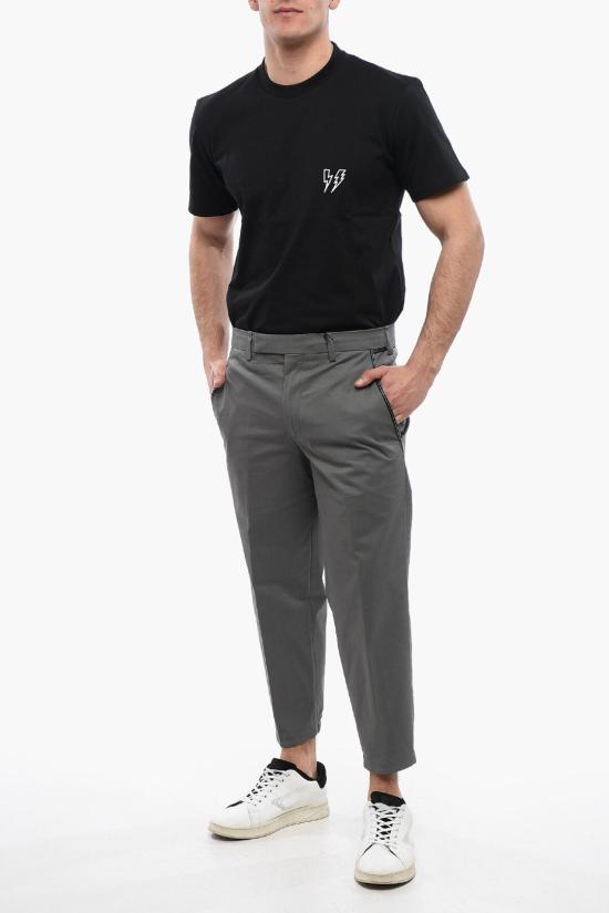  닐바렛 치노 팬츠 MY30158L Y021 775N Gray - NEIL BARRETT