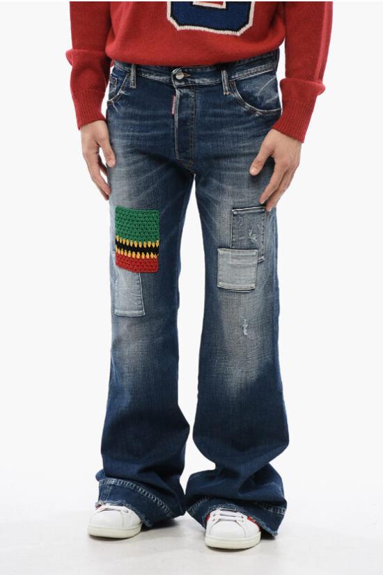  디스퀘어드2 데님 팬츠 S71LB1160 S30664 470 Blue