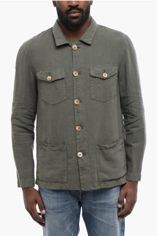  알테아 긴팔 셔츠 2057324 46 R Green