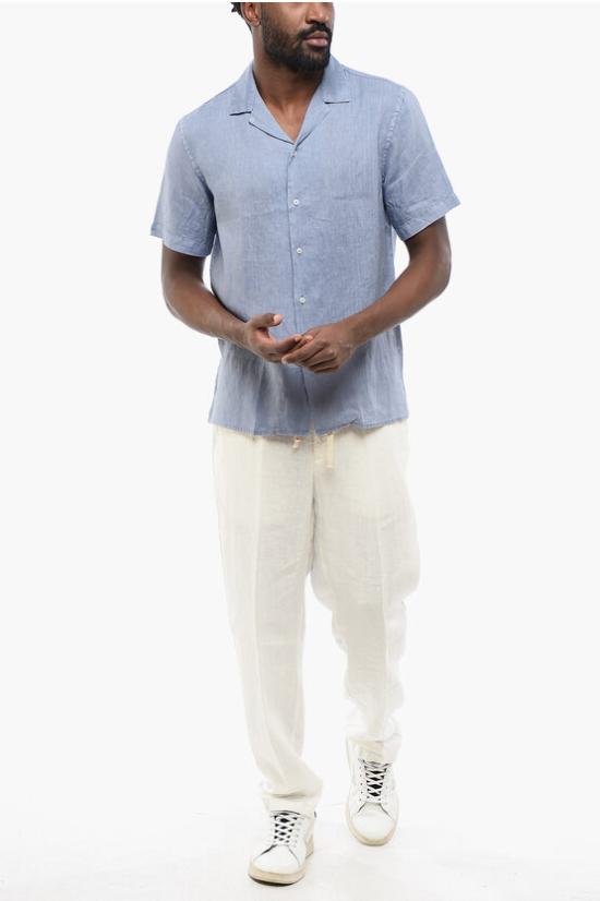  알테아 반팔 셔츠 2054008AA 13 R Light blue - ALTEA