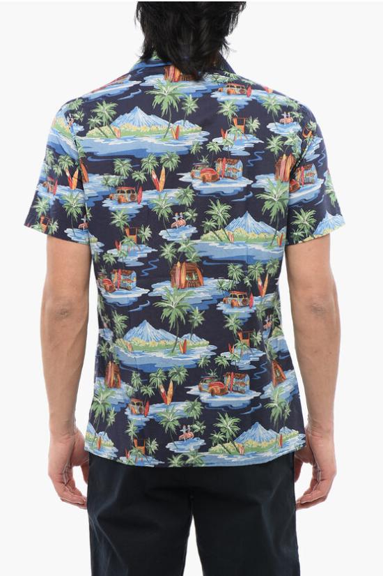  알테아 반팔 셔츠 2054021 01 R Blue - ALTEA