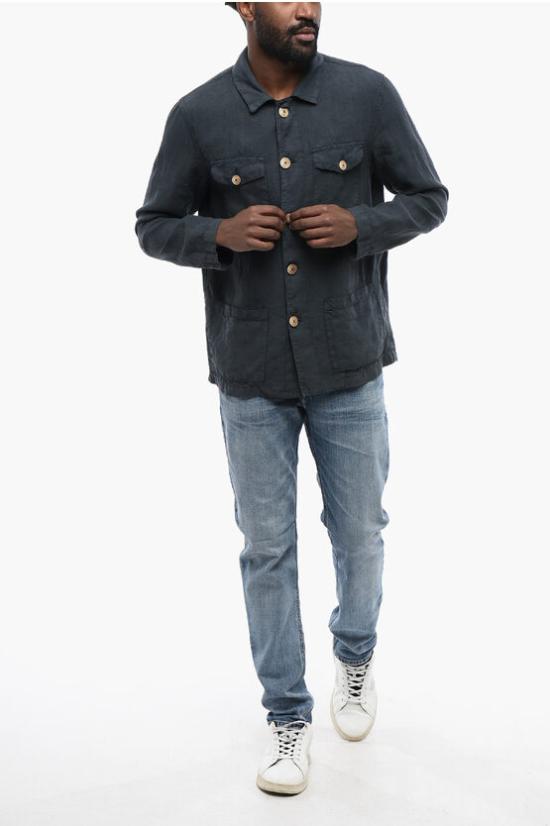  알테아 긴팔 셔츠 2057324 01 R Blue - ALTEA