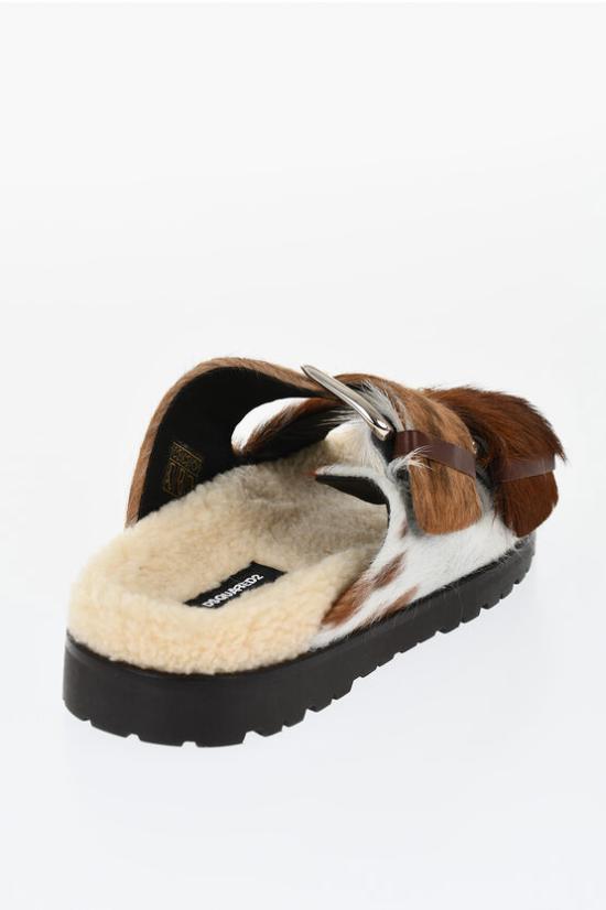  디스퀘어드2 뮬/슬리퍼 S83FS0050 SJ02205720FW22 M1330 Brown - DSQUARED2