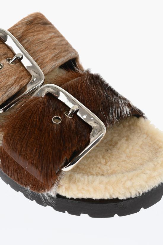  디스퀘어드2 뮬/슬리퍼 S83FS0050 SJ02205720FW22 M1330 Brown - DSQUARED2