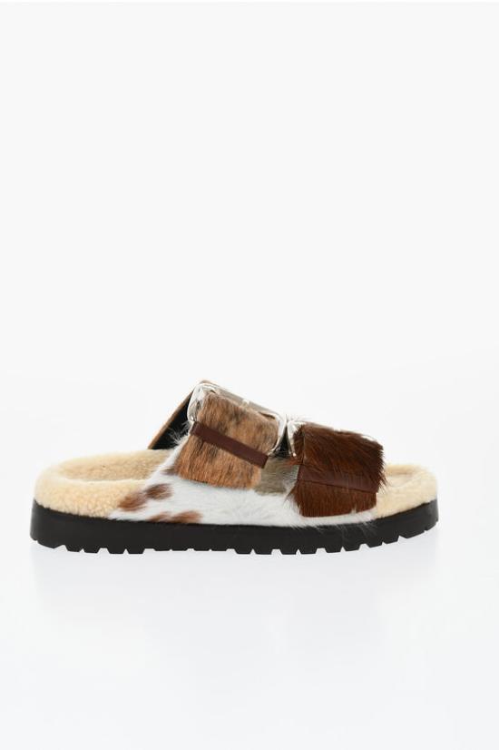  디스퀘어드2 뮬/슬리퍼 S83FS0050 SJ02205720FW22 M1330 Brown - DSQUARED2