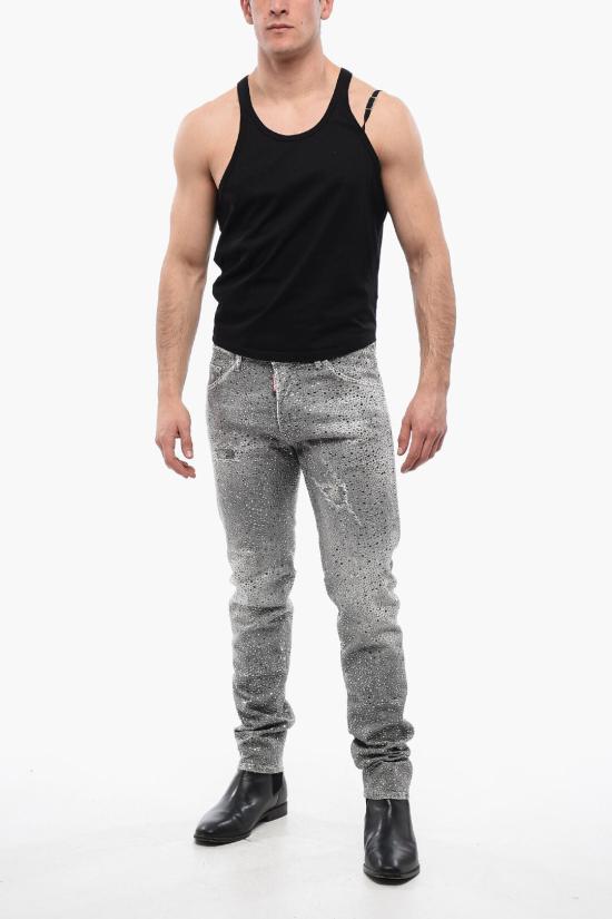  디스퀘어드2 데님 팬츠 S71LB1298 S30260 852 Gray - DSQUARED2