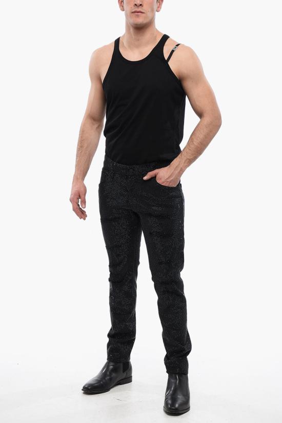  디스퀘어드2 데님 팬츠 S71LB1296 STN833 900 Black - DSQUARED2