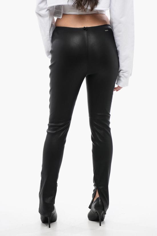  디스퀘어드2 가죽 팬츠 S72KA1210 SY1521 900 Black - DSQUARED2