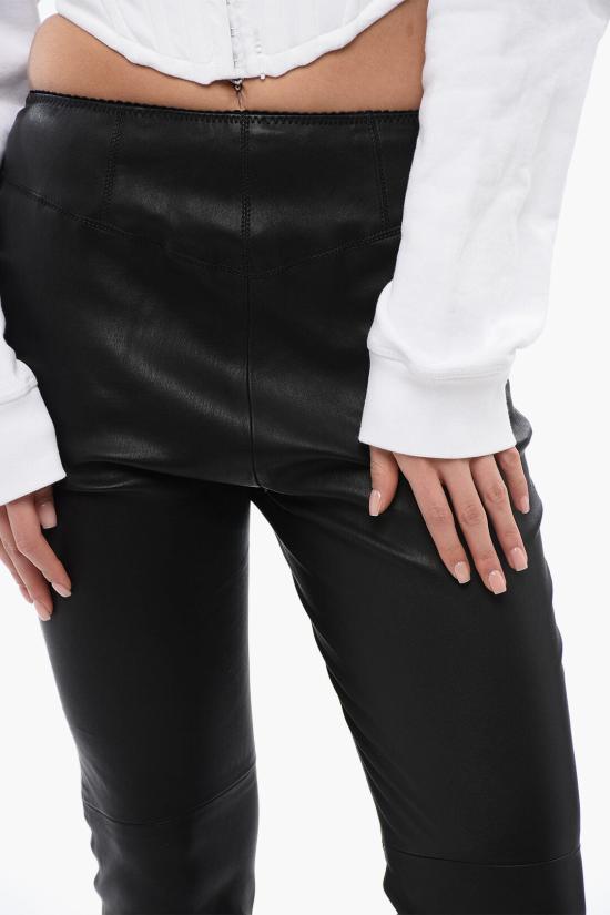  디스퀘어드2 가죽 팬츠 S72KA1210 SY1521 900 Black - DSQUARED2