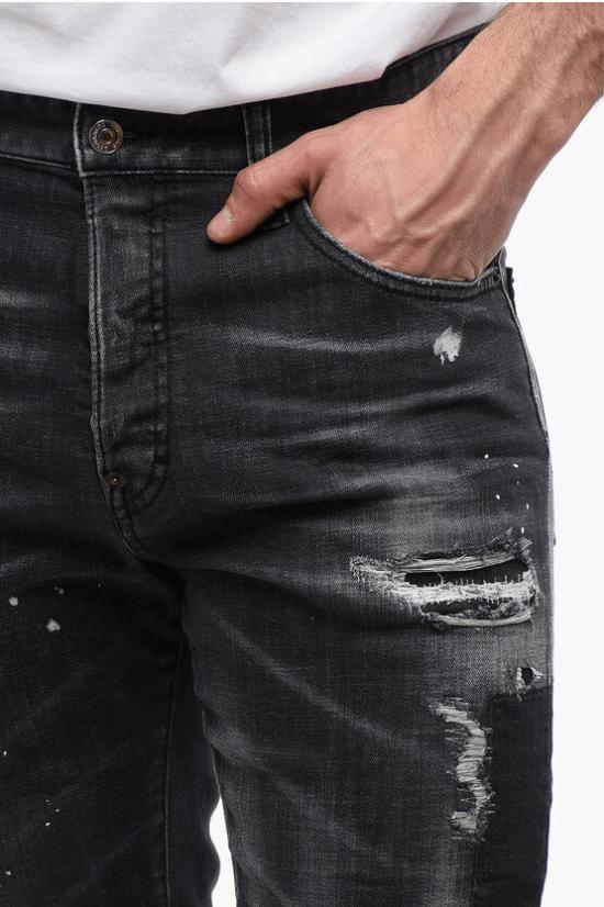  디스퀘어드2 데님 팬츠 S74LB1450 S30357 900 Black - DSQUARED2