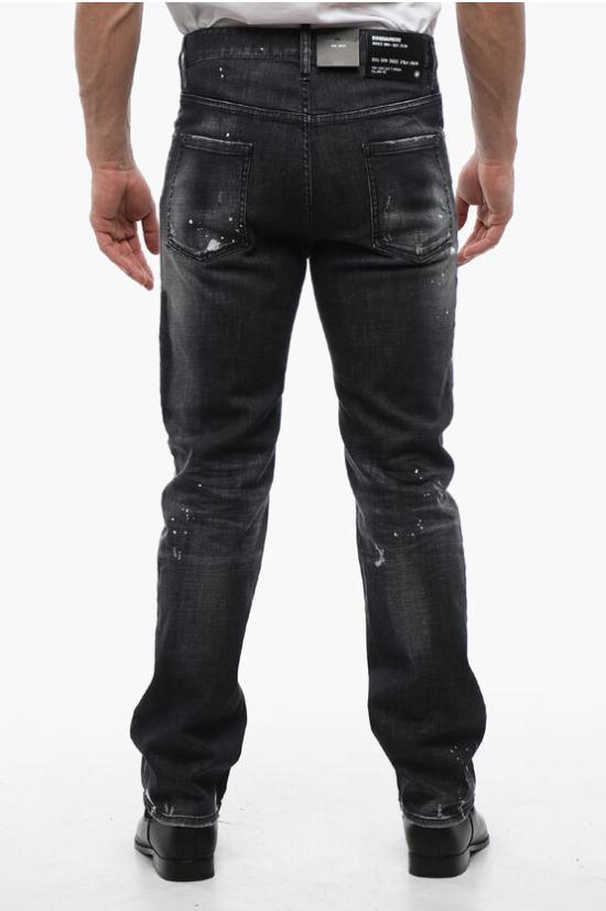  디스퀘어드2 데님 팬츠 S74LB1450 S30357 900 Black - DSQUARED2