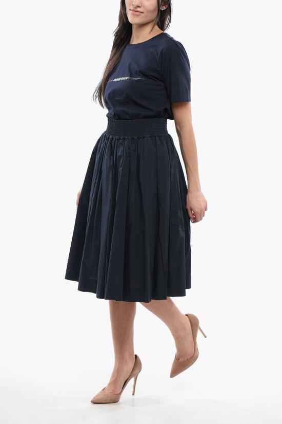  울리치 롱 스커트 CFWWSK0021FRUT1509 3989 Blue - WOOLRICH