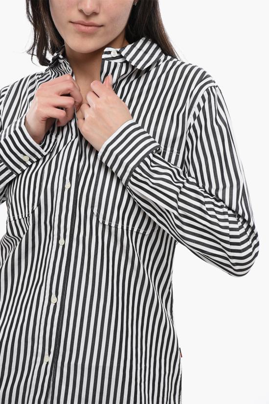  울리치 셔츠 CFWWSI0062FRUT1497 1514 Black White - WOOLRICH