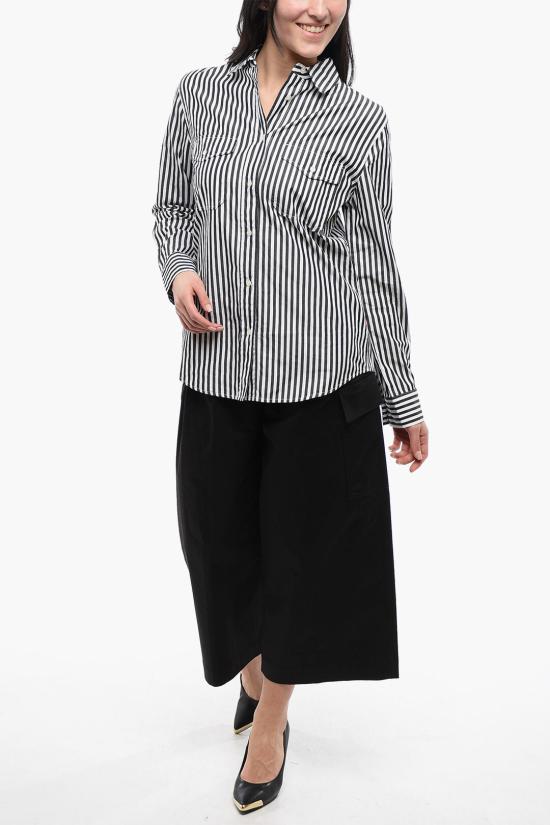  울리치 셔츠 CFWWSI0062FRUT1497 1514 Black White - WOOLRICH