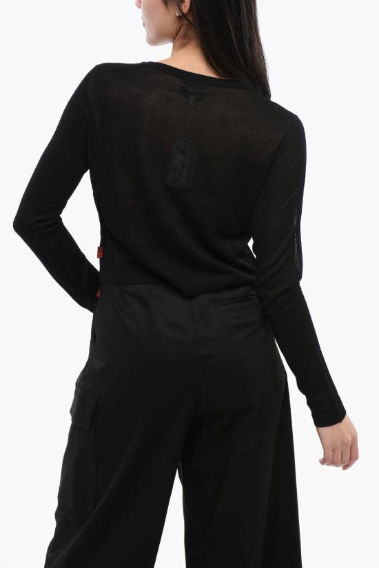  울리치 스웨터 CFWWKN0079FRUF0466 100 Black - WOOLRICH
