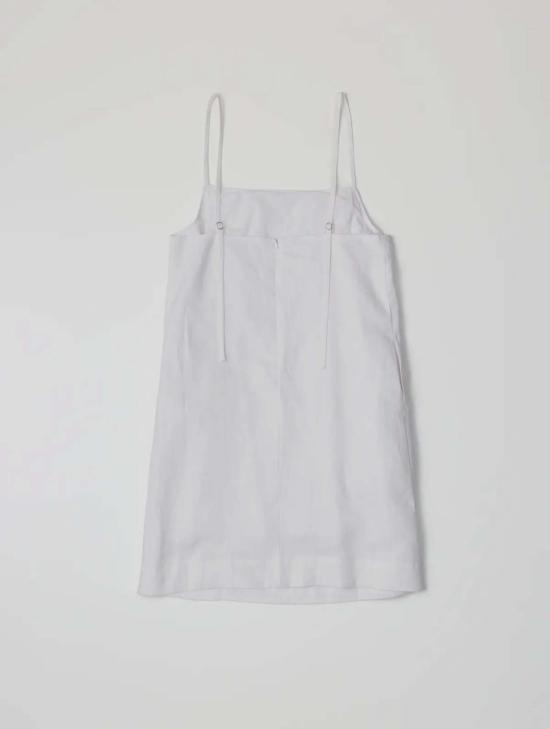  아잘레아 숏 원피스 아잘리아 노라 리넨 드레스 화이트 - AZALEA