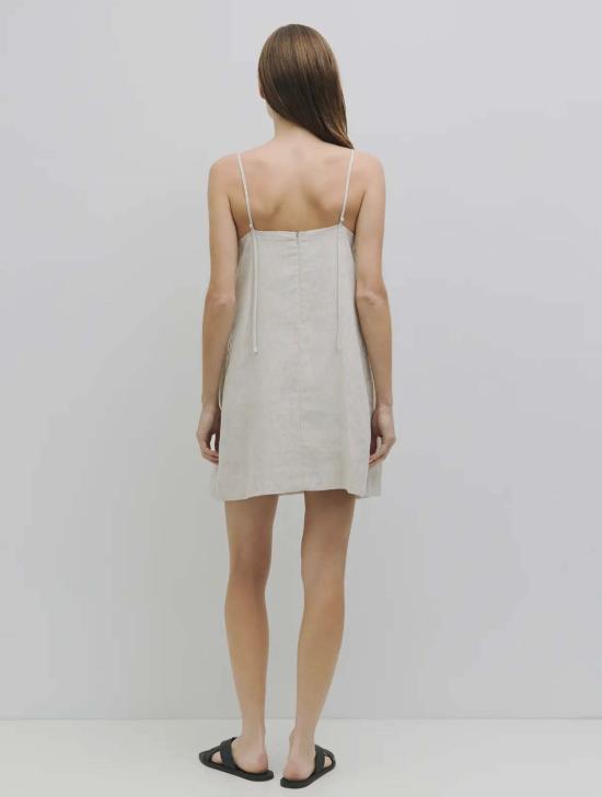  아잘레아 숏 원피스 아잘리아 노라 리넨 드레스 화이트 - AZALEA