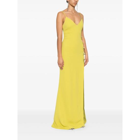 25SS 엘리 사브 롱 원피스 D0533 GN006 GREEN - ELIE SAAB