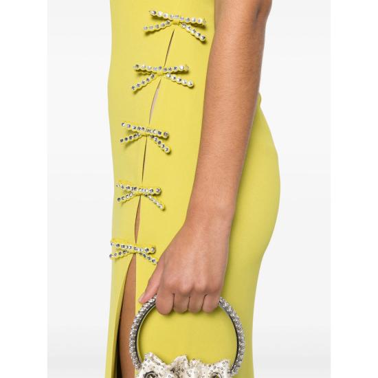 25SS 엘리 사브 롱 원피스 D0533 GN006 GREEN - ELIE SAAB