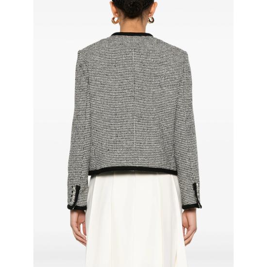 25SS 던스트 자켓 UDJA5A205MU CHECK BLACK WHITE - DUNST