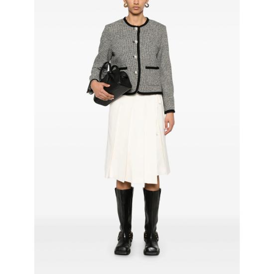 25SS 던스트 자켓 UDJA5A205MU CHECK BLACK WHITE - DUNST