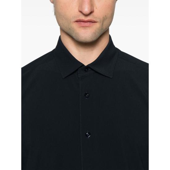 25SS 마짜렐리 긴팔 셔츠 WAVE 6 23 BLUE - MAZZARELLI