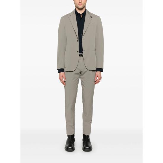 25SS 마짜렐리 긴팔 셔츠 WAVE 6 23 BLUE - MAZZARELLI