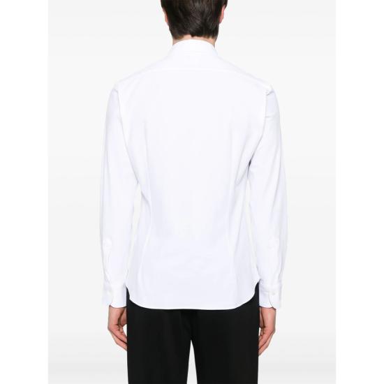 25SS 마짜렐리 긴팔 셔츠 WAVE 1 23 WHITE - MAZZARELLI