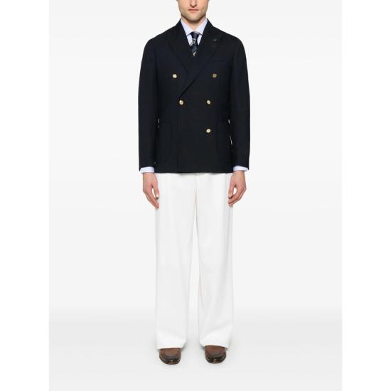 25SS 마짜렐리 긴팔 셔츠 B145 12 4013 BLUE - MAZZARELLI