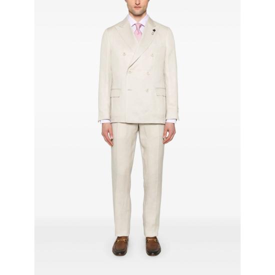 25SS 마짜렐리 긴팔 셔츠 B130 6 4013 PINK WHITE - MAZZARELLI