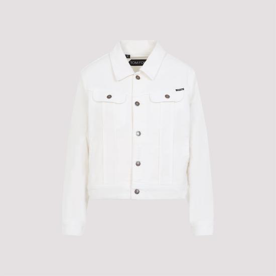 25SS 톰포드 데님 자켓 GID083 DEX235 AW017 OFF WHITE