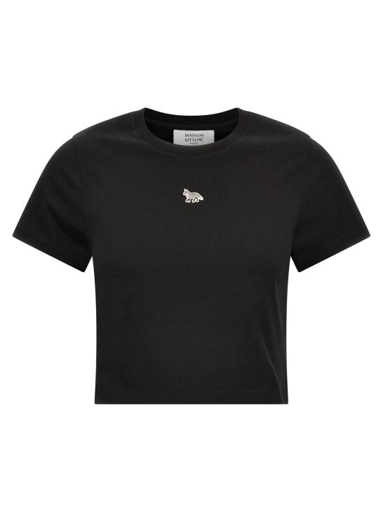 25SS 메종키츠네 반팔 티셔츠 MW00105KJ0008P199 Black