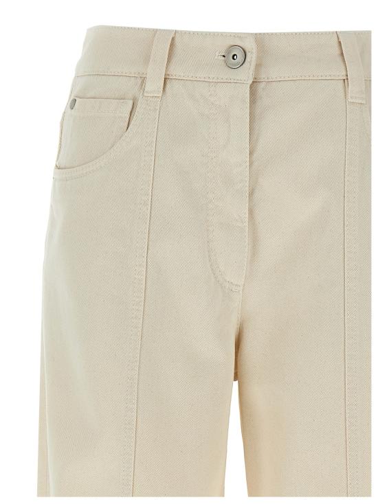 25SS 브루넬로 쿠치넬리 데님 팬츠 M0H81P5972C1713 White - BRUNELLO CUCINELLI