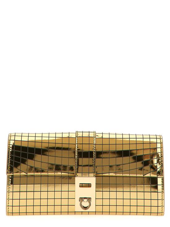 25SS 살바토레 페라가모 명함지갑 781479LUXGOLD Gold