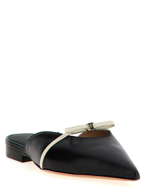 25SS 살바토레 페라가모 플랫 슈즈 781078NERO Black - SALVATORE FERRAGAMO