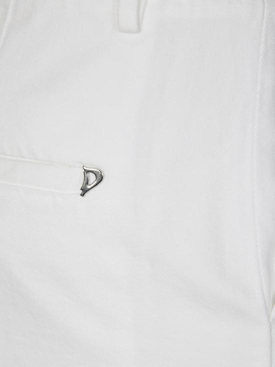  돈답 숏팬츠 DP767 BFE020 BM5 000 Off white - DONDUP