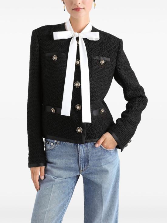 25SS 돌체앤가바나 자켓 F27DAZ FU3JLN0000 Black - DOLCE & GABBANA