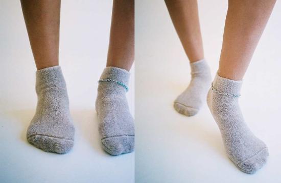  베이스레인지 양말 햅틱 앵클 버클 - BASERANGE