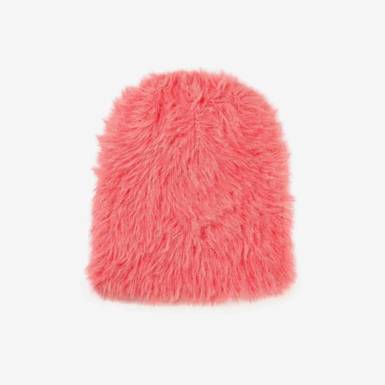  Verloop 비니 퍼 니트 비니 스톤 블루/멜론 - OTHER BRANDS